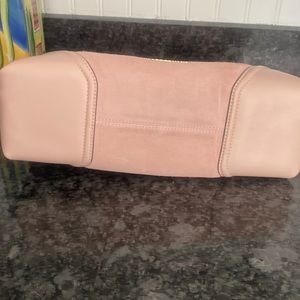 Pale pink suede and leather Michael Kors bag. Used only 3 times.